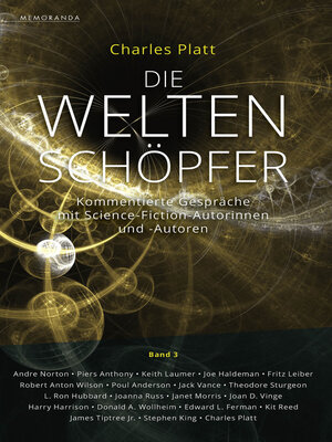 cover image of Die Weltenschöpfer--Band 3
